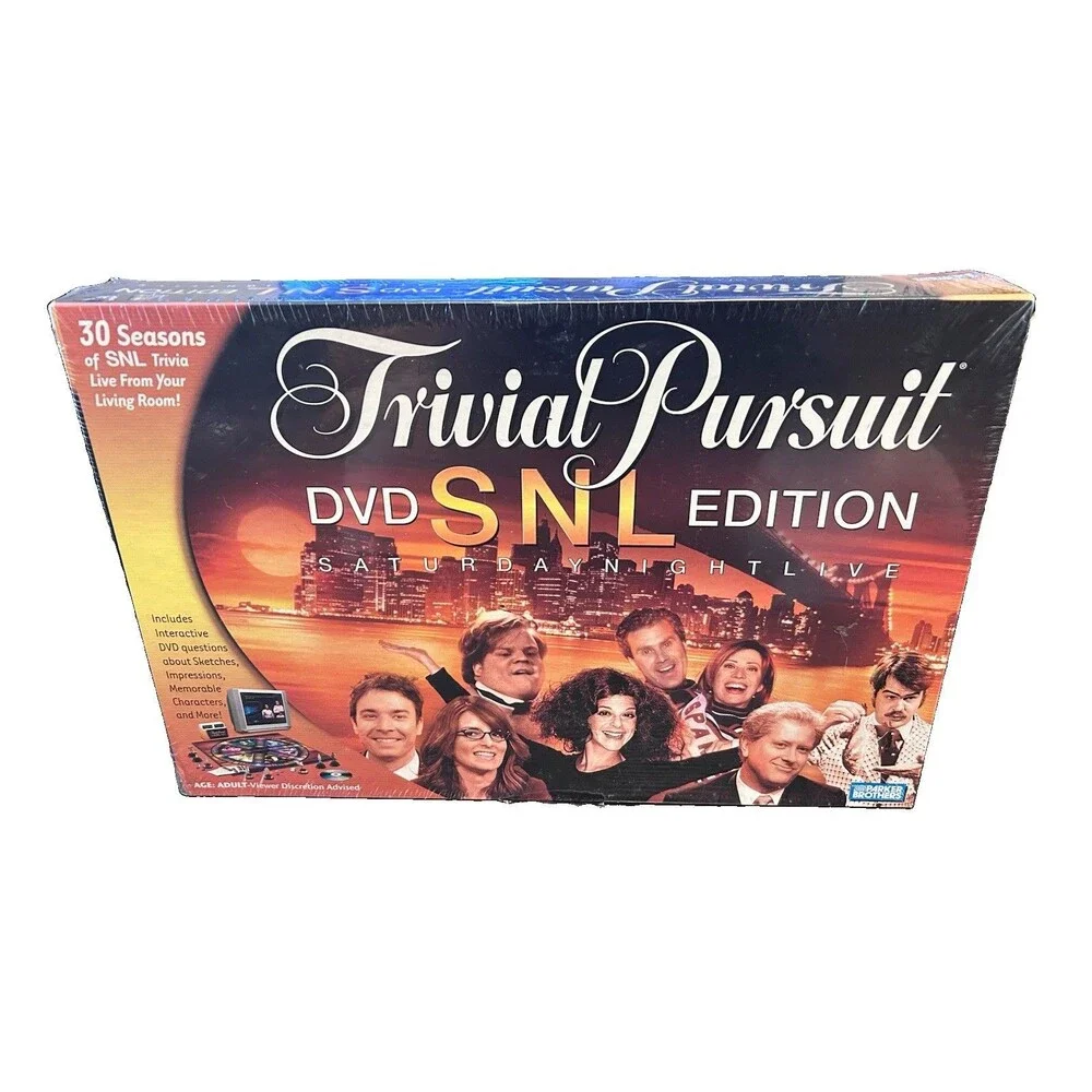 Trivial Pursuit DVD SNL Edition Saturday Night Live Board Game New Sealed 2004